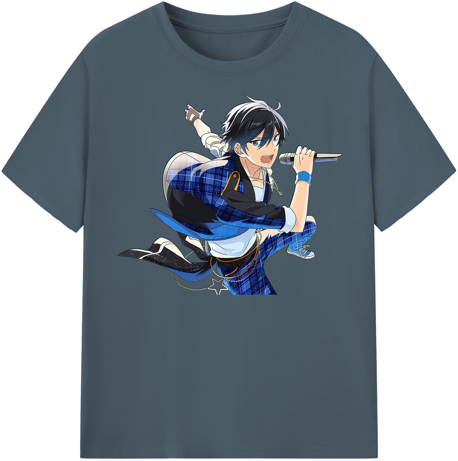 （画像用） あんさんぶるスターズ! Ensemble Stars 綿100％半袖Tシャツ（フロントプリント）